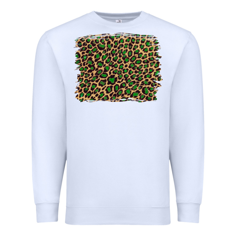 Leopard With Green Glitter Premium Sweatshirt by Artiststas | Teevron