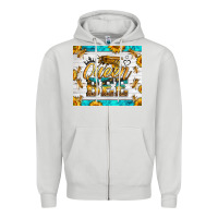 Dove Grey queen bee Zipper Hoodie - LillyAllenDesigns