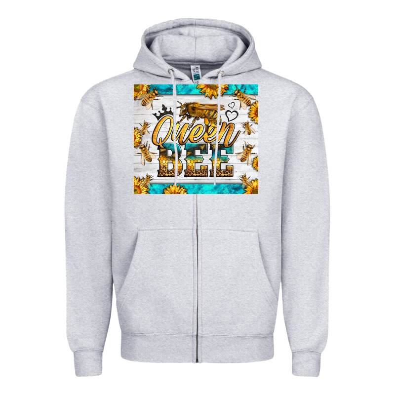 Queen Bee Zipper Hoodie by LillyAllenDesigns | Teevron
