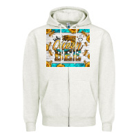 Oatmeal Heather queen bee Zipper Hoodie - LillyAllenDesigns