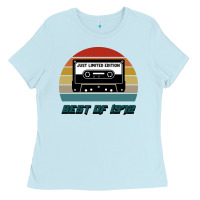 Baby Blue Birthday 1972 Ladies Tee - Bettercallsaul