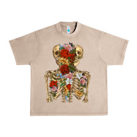 French Oak flower skeleton Urban Heavy Tee - RanaPortraitStore