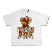 Lunar Rock flower skeleton Urban Heavy Tee - RanaPortraitStore