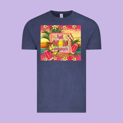 Hot Mom Summer Vintage Tee Designed By Tumblerdesignbyshophia