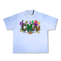 Grape Ice cma mardi gras cowgirl Urban Heavy Tee - CowGirlArtShop