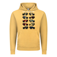 Vintage Mustard BJ4 FJ40 Landcruiser all colors T-Shirt Birthday Gift Vintage Hoodie - trangStudio