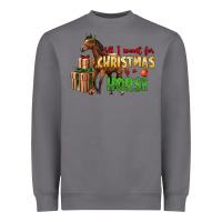 Storm All I Want For Christmas Is A Horse Heavyweight Sweatshirt - LillyAllenDesigns