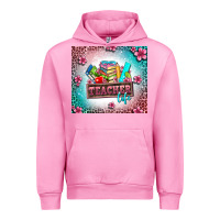Fuchsia Pink teacher life Urban Hoodie - AdoDesignShop
