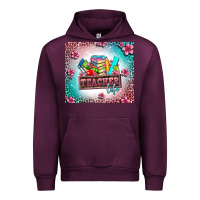 Mauve Wine teacher life Urban Hoodie - AdoDesignShop