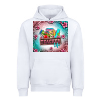 White teacher life Urban Hoodie - AdoDesignShop