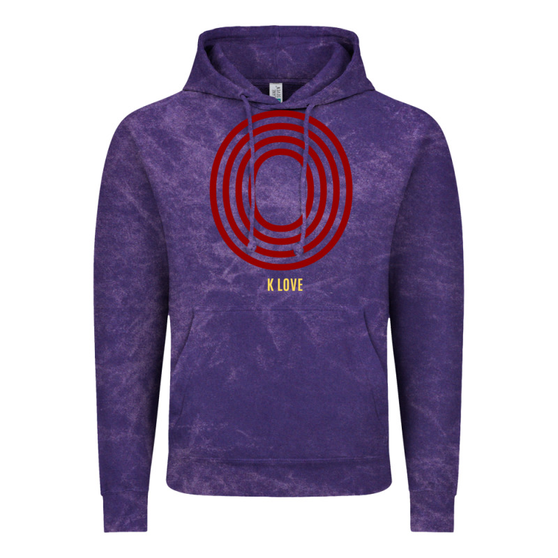 K Love 0 Vintage Hoodie by FloraArt | Teevron