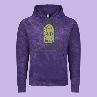 Shotz Beer Worn Vintage Hoodie Designed By Floraart