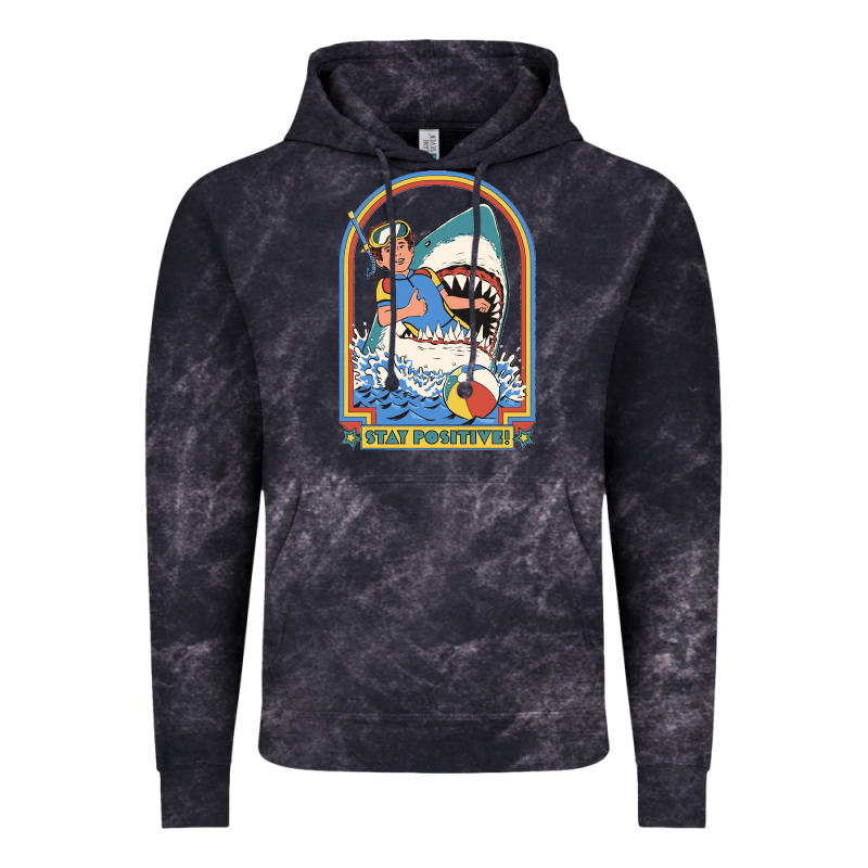 Stay Positive Classic Vintage Hoodie by FloraArt | Teevron