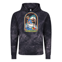 Cloud Black Stay Positive Classic Vintage Hoodie - FloraArt
