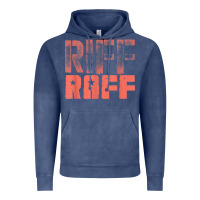 Vintage Denim riff raff, retro, punk, grunge. shabby style t shi Vintage Hoodie - FloraArt