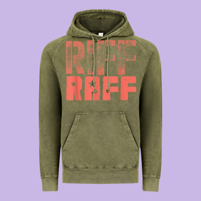 Riff Raff, Retro, Punk, Grunge. Shabby Style T Shi Vintage Hoodie Designed By Floraart