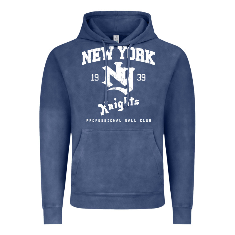 The Natural Ny New York Knights Baseball Vintage Hoodie by FloraArt | Teevron
