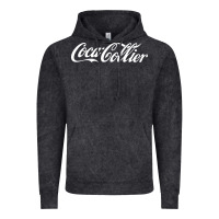 Vintage Black Coca Collier Vintage Hoodie - FloraArt