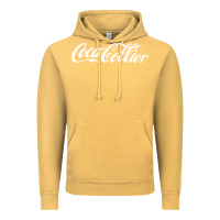 Vintage Mustard Coca Collier Vintage Hoodie - FloraArt