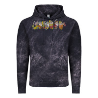 Cloud Black Snow White And The Seven Dwarfs Marching In Line Vintage Hoodie - FloraArt