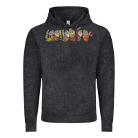 Vintage Black Snow White And The Seven Dwarfs Marching In Line Vintage Hoodie - FloraArt
