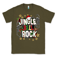 Army Green Jingle bell rock Classic Tee - NancyCooperArtShop