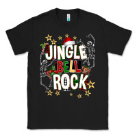 Black Jingle bell rock Classic Tee - NancyCooperArtShop