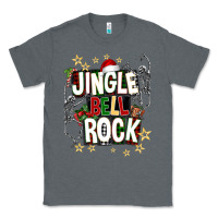 Charcoal Heather Jingle bell rock Classic Tee - NancyCooperArtShop