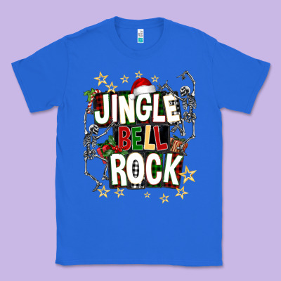 Jingle Bell Rock Classic Tee Designed By Nancycooperartshop