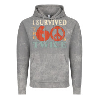 Cloud Rock I Survived The Sixties 60s Twice Vintage Hoodie - FloraArt
