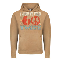 Vintage Camel I Survived The Sixties 60s Twice Vintage Hoodie - FloraArt