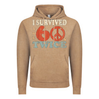 Vintage Coffee I Survived The Sixties 60s Twice Vintage Hoodie - FloraArt