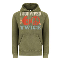 Vintage Olive I Survived The Sixties 60s Twice Vintage Hoodie - FloraArt