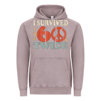 Vintage Zinc I Survived The Sixties 60s Twice Vintage Hoodie - FloraArt