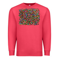 Cardinal leopard with multiple color glitters Premium Sweatshirt - Artiststas