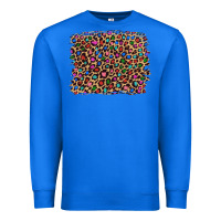 True Royal leopard with multiple color glitters Premium Sweatshirt - Artiststas