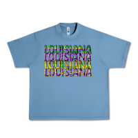 Pebble Blue louisiana mardi gras Urban Heavy Tee - CowGirlArtShop
