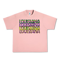 Salmon louisiana mardi gras Urban Heavy Tee - CowGirlArtShop