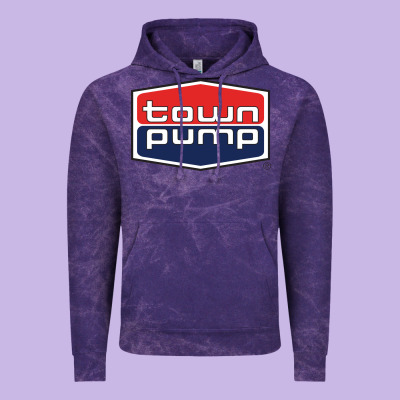 Town Pump Vintage Hoodie Designed By Floraart