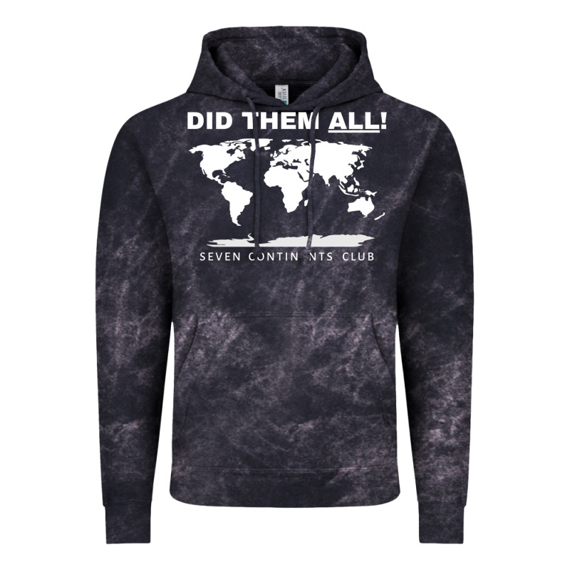 Seven Continents Shirt Vintage Hoodie by FloraArt | Teevron