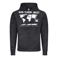 Vintage Black Seven Continents Shirt Vintage Hoodie - FloraArt