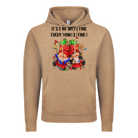 Vintage Coffee its fine were fine everything is fine Vintage Hoodie - CowGirlArtShop
