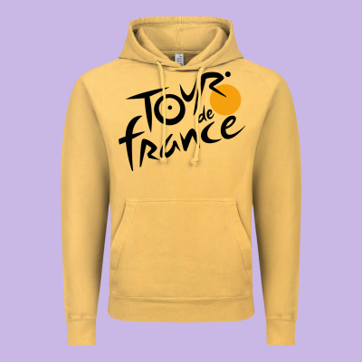 Tour De France Cycling Vintage Hoodie Designed By Artmosaic
