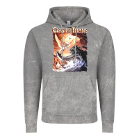 Cloud Rock Clash of the Titans (Transparent) Vintage Hoodie - ArtMosaic