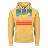 Vintage Mustard goat goats retro style vintage 140 goat lover Vintage Hoodie - ArtMosaic
