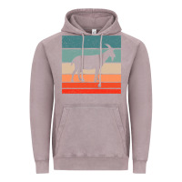 Vintage Zinc goat goats retro style vintage 140 goat lover Vintage Hoodie - ArtMosaic