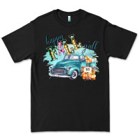 Black Happy Fall YALL Pumpkin Truck Shirt Premium Tee - Bettercallsaul
