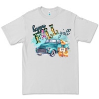 Dove Grey Happy Fall YALL Pumpkin Truck Shirt Premium Tee - Bettercallsaul