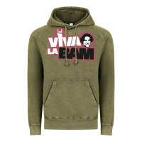 Vintage Olive viva la bam Vintage Hoodie - ArtMosaic