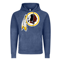 Vintage Denim the indian red skins clasic Vintage Hoodie - ArtMosaic